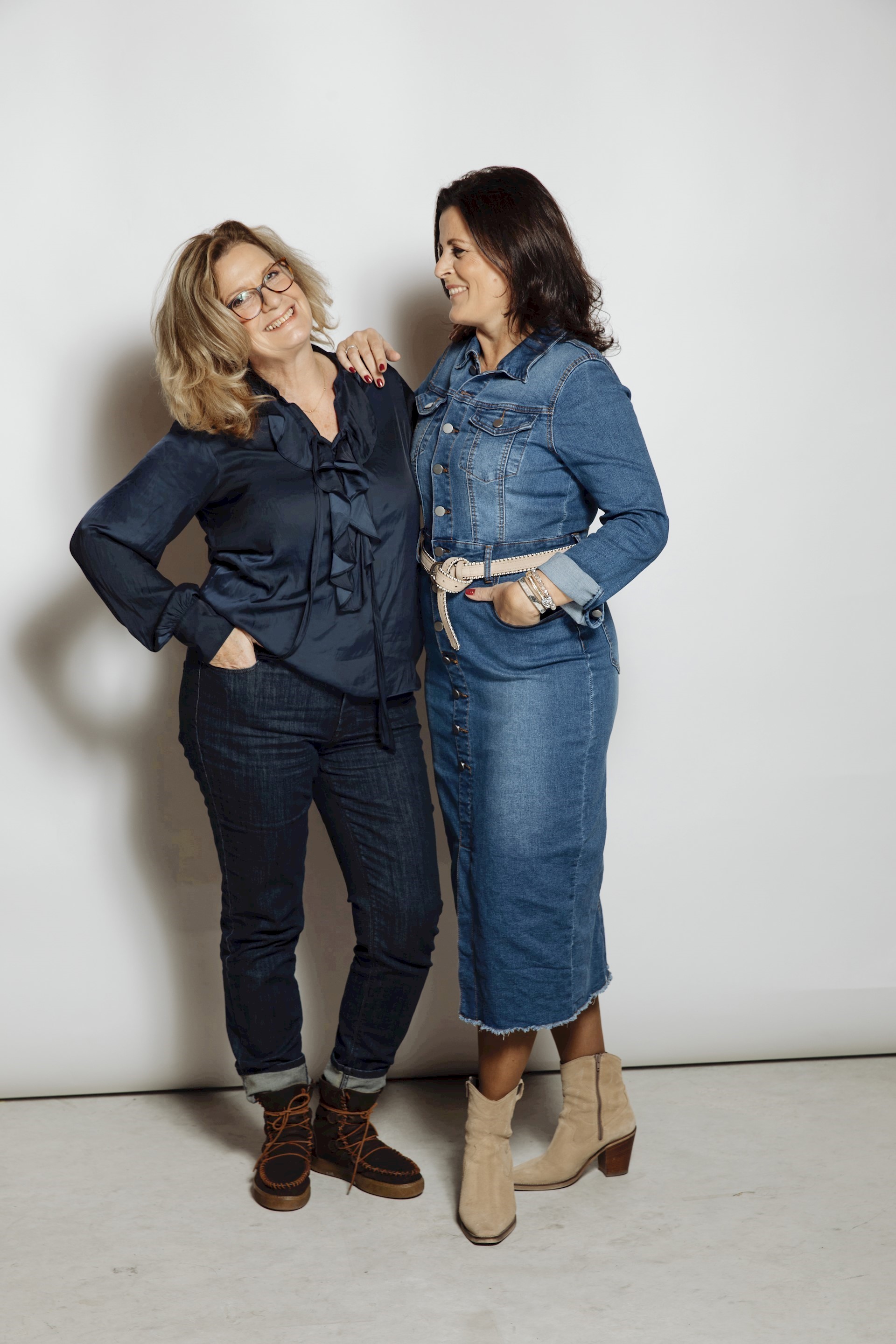 Lisette in the picture model samen met coach Mirjam The Better You